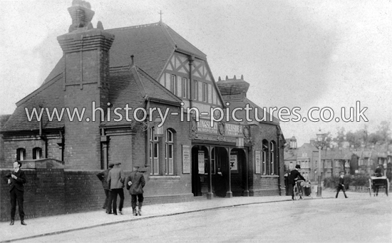 Metropolitian Railway Station, Neasden, London. c.1910